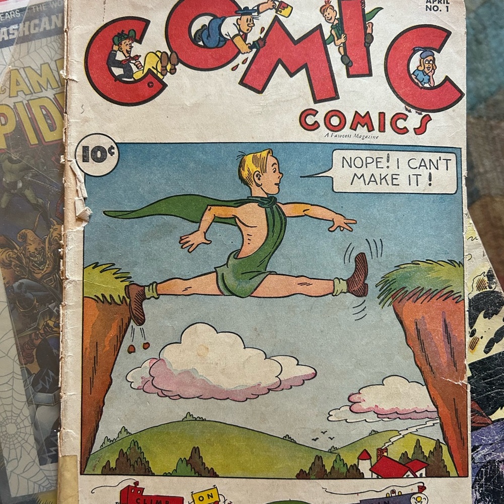 Collectible Comics. 1959 Comic Comics. And Elvira comic.  In fair confition..